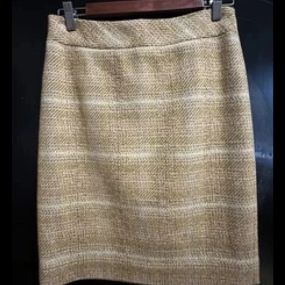 J. Crew Classic Mixed Tweed Wool Pencil Skirt NWOT